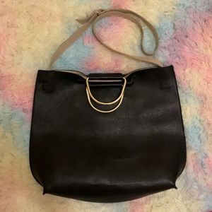 Large leather purse